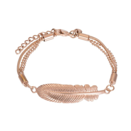 iXXXi Jewelry Bracelet Feather Rosé