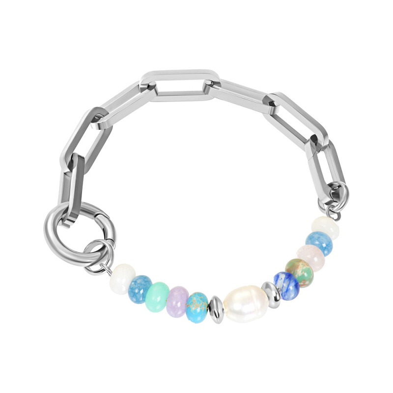 Samengestelde armband Hailey Zilver