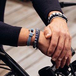 Armband Jerry Blauw