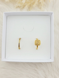 iXXXi Jewelry Samengestelde Fame Set Goud