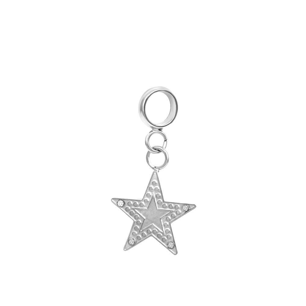 Bedel Zirconia Star Zilver