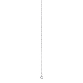 iXXXi Jewelry Ketting 1mm 40-80cm Zilverkleurig