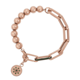 Samengestelde armband Ella Rosé