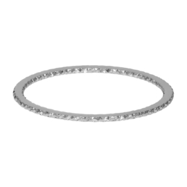 iXXXi Jewelry Vulring Mantra 1mm Zilverkleurig