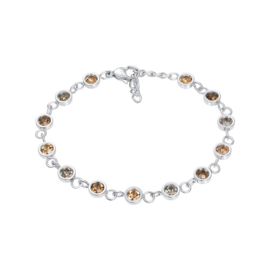 Armband Viva Topaz Zilver