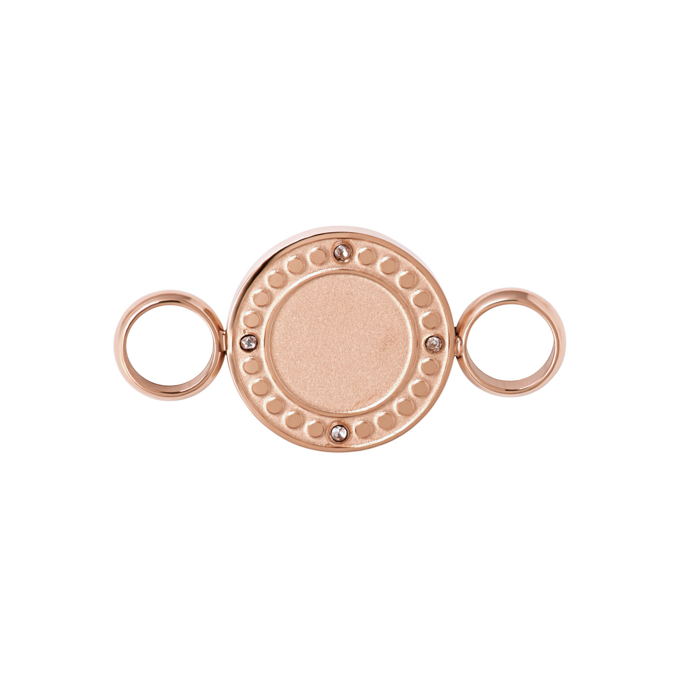 Between Zirconia Round Rosé