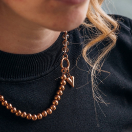 Ketting Bliss Champagne Rose kleur