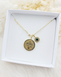 Samengestelde iXXXi Ketting Mother Lucia Goud