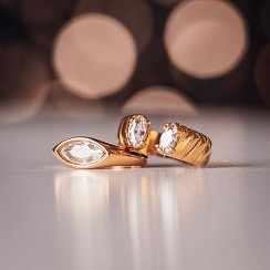 Fame Jolie Crystal Goudkleurig