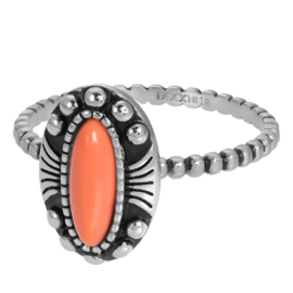 iXXXi Jewelry Vulring Indian Coral Silver