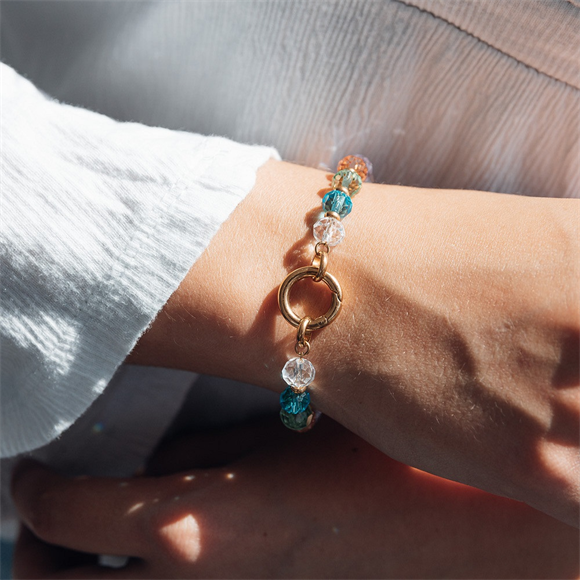 Samengestelde armband Phoebe Goud