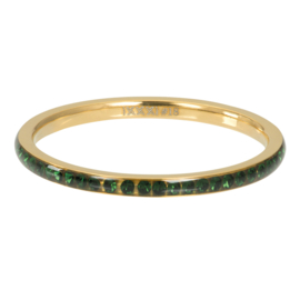 iXXXi Jewelry Vulring Zirconia Emerald 2mm