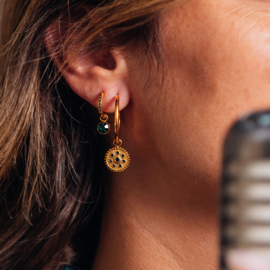 Earparty Midnight Emerald Goud
