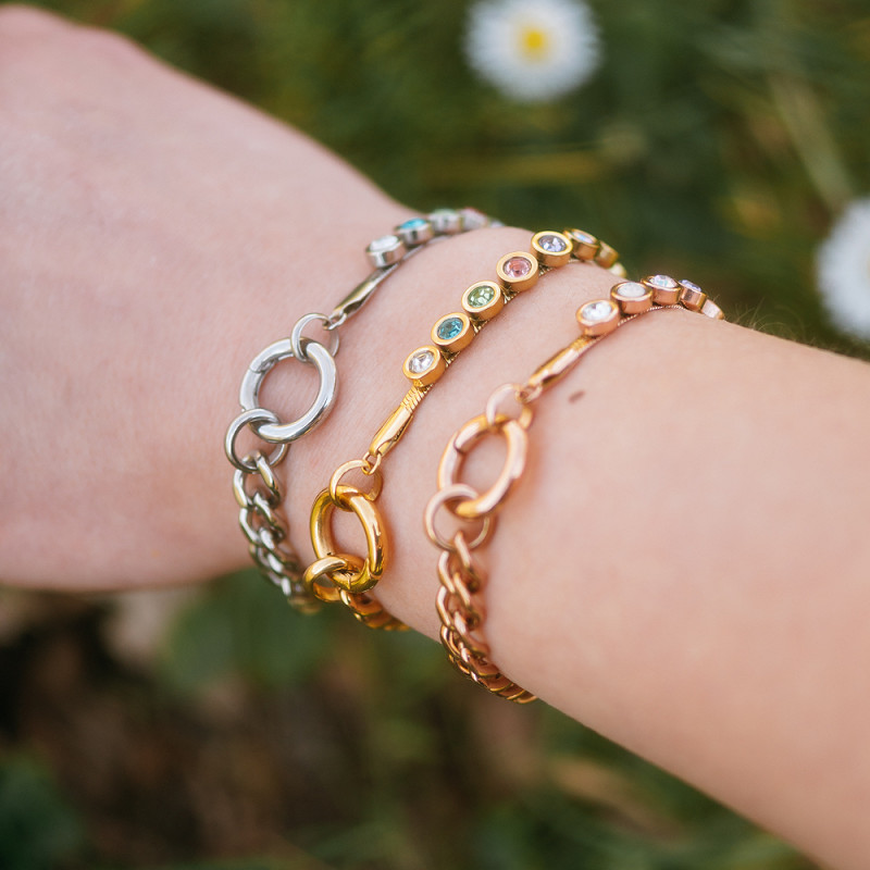 Samengestelde armband Guusje Zilver
