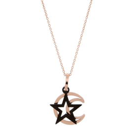 iXXXi Jewelry Charm Open Ster Zwart