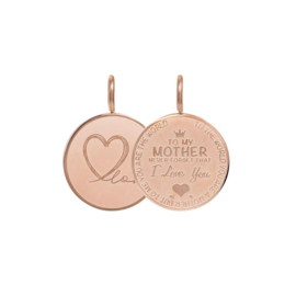 iXXXi Jewelry Pendant Mother Love Small Rosé