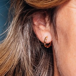 Oorring Elegance Goudkleurig