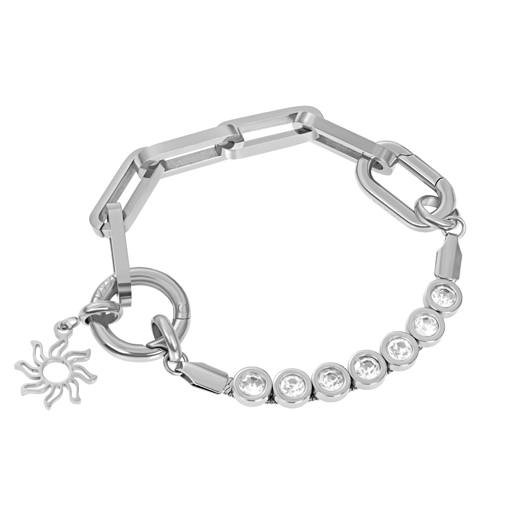 Samengestelde armband Harper Zilver