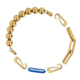Samengestelde armband Dahlia Goud