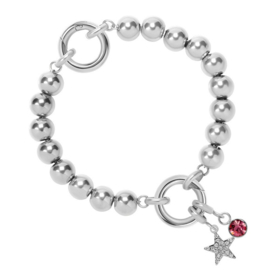 Samengestelde armband Deniz Zilverkleurig