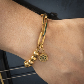 Samengestelde armband Ella Goud
