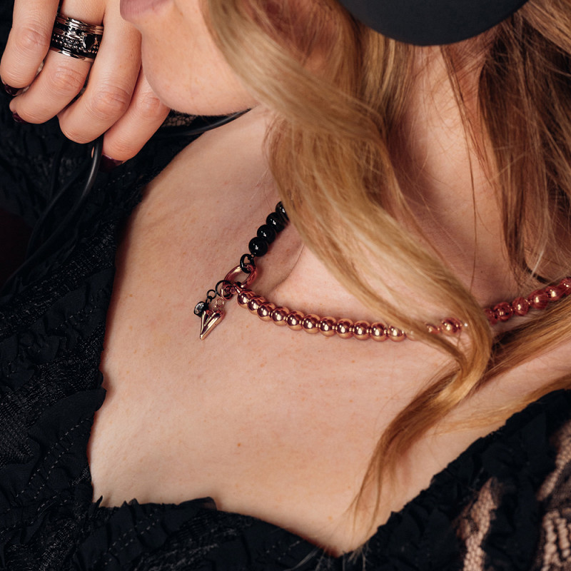 Samengestelde ketting Olivia Rosé