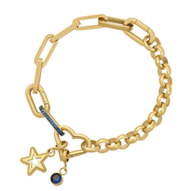 Samengestelde armband Elin Goud