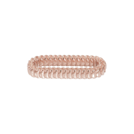 Schakel Braided rose kleur