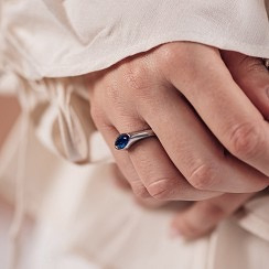 Fame Jolie Capri Blue Zilver