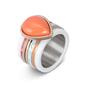 iXXXi Jewelry Vulring Line Coral 2mm Silver