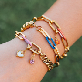 Samengestelde armband Dee Goud