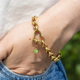 Samengestelde armband Daisy Goud