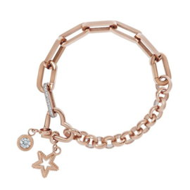 Samengestelde armband Fortunati Rosé