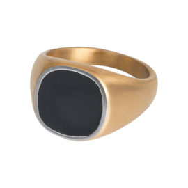 iXXXi Men Ring Rover Mat Goudkleurig