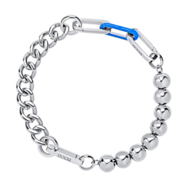 Samengestelde armband Daya Zilver