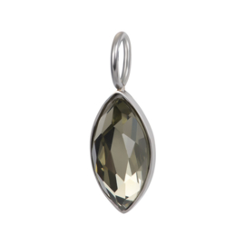 iXXXi Jewelry Charm Royal Diamond Crystal Zilverkleurig