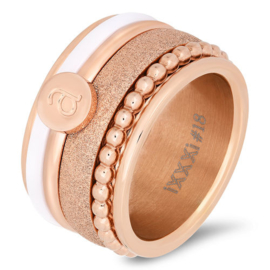 iXXXi Jewelry Ring Alfabet A Rosé 2mm