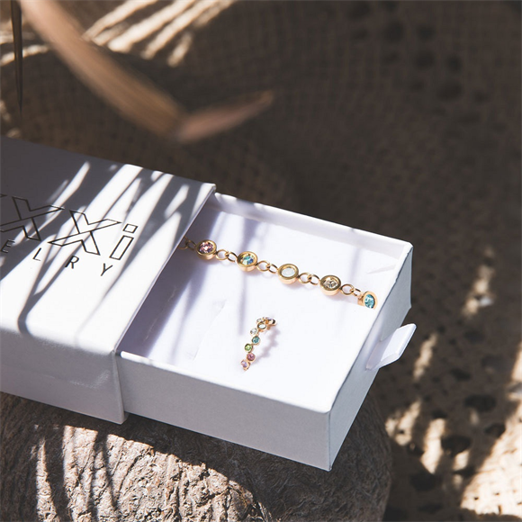 Fame Flora Amara sieraden set Goud