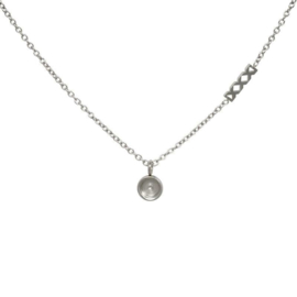 iXXXi Jewelry Necklace Chain Top Part Zilverkleurig