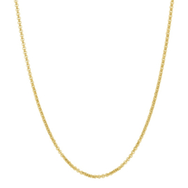 iXXXi Jewelry Ketting 3mm 80-100 cm Goudkleurig