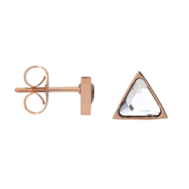 iXXXi Jewelry Ear studs Expression Triangle Rosé