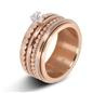 iXXXi Jewelry vulring Flat Circle Rosé 2mm