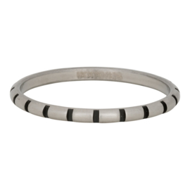 iXXXi Jewelry Stripes Ring Zilverkleurig 2mm