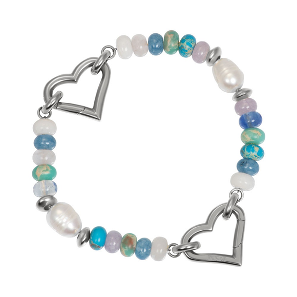 Samengestelde armband Pippa Zilver