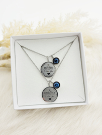 Mother Daughter Love Giftset Blue