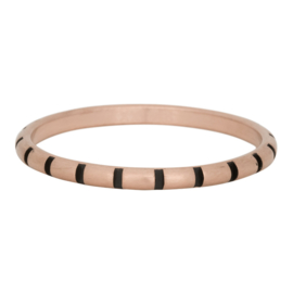 iXXXi Jewelry vulring Stripes Ring Rosé 2mm