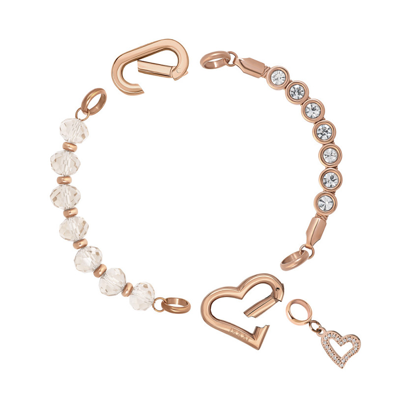 Samengestelde armband Fae Rosé