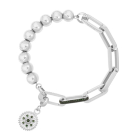 Samengestelde armband Ella Zilver