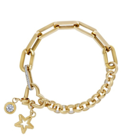Samengestelde armband Fortunati Goud