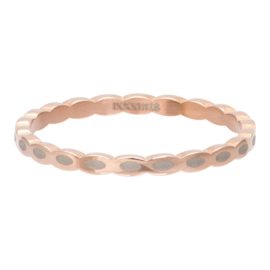 iXXXi Jewelry Vulring 2mm Oval Shape Rosé